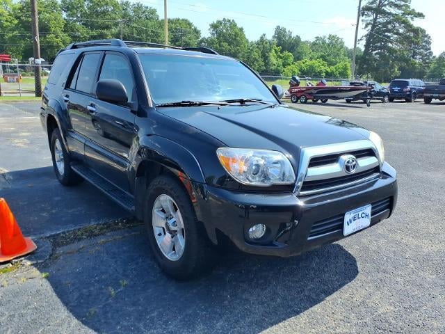 2008 Toyota 4Runner RWD 4dr V6 SR5 (Natl) in Black — front three-quarter view